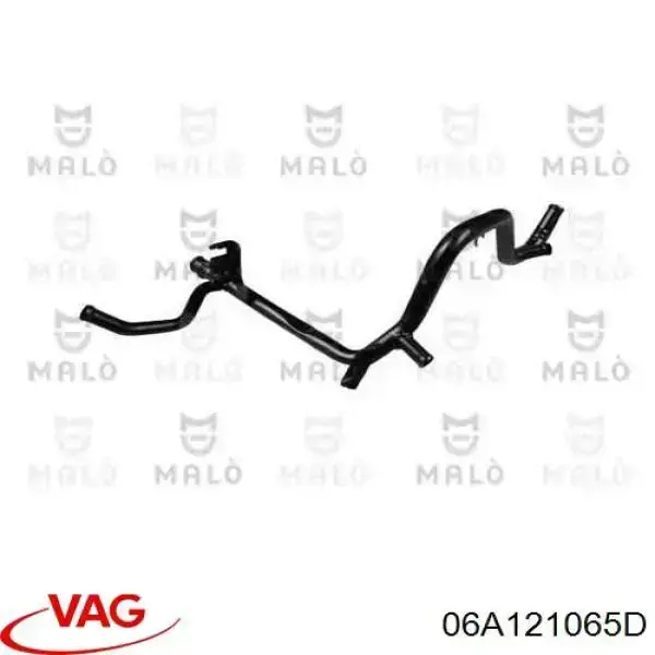 Przewód (króciec) układu chłodzenia VAG 06A121065D cena, od 20,48 USD