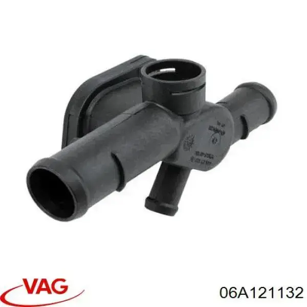Kołnierz układu chłodzenia (trójnik) 06A121132 VAG
