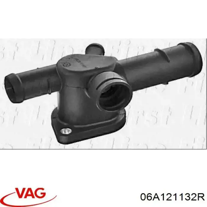 Kołnierz układu chłodzenia (trójnik) VAG 06A121132R cena, od 9,13 USD