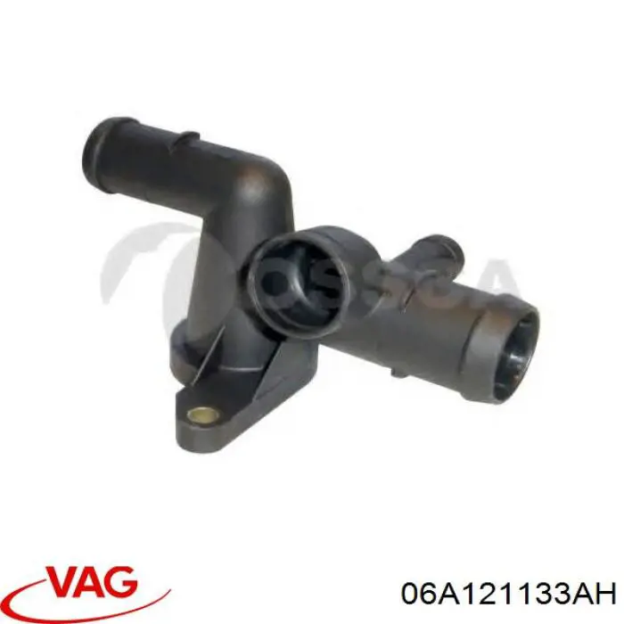 Kołnierz układu chłodzenia (trójnik) VAG 06A121133AH cena, od 4,44 USD