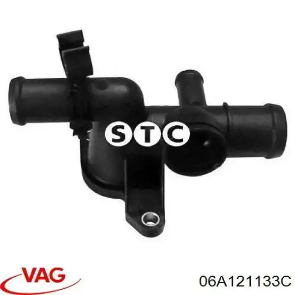 Do koszyka 06A121133C VAG Kołnierz układu chłodzenia (trójnik)