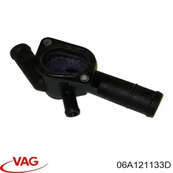 Do koszyka 06A121133D VAG Kołnierz układu chłodzenia (trójnik)
