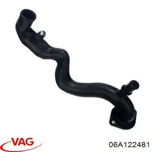 06A122481 VAG Przewód (króciec) układu chłodzenia