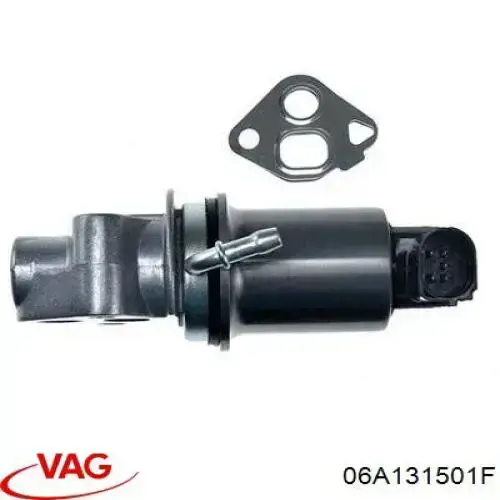 Do koszyka 06A131501F VAG Zawór recyrkulacji spalin EGR