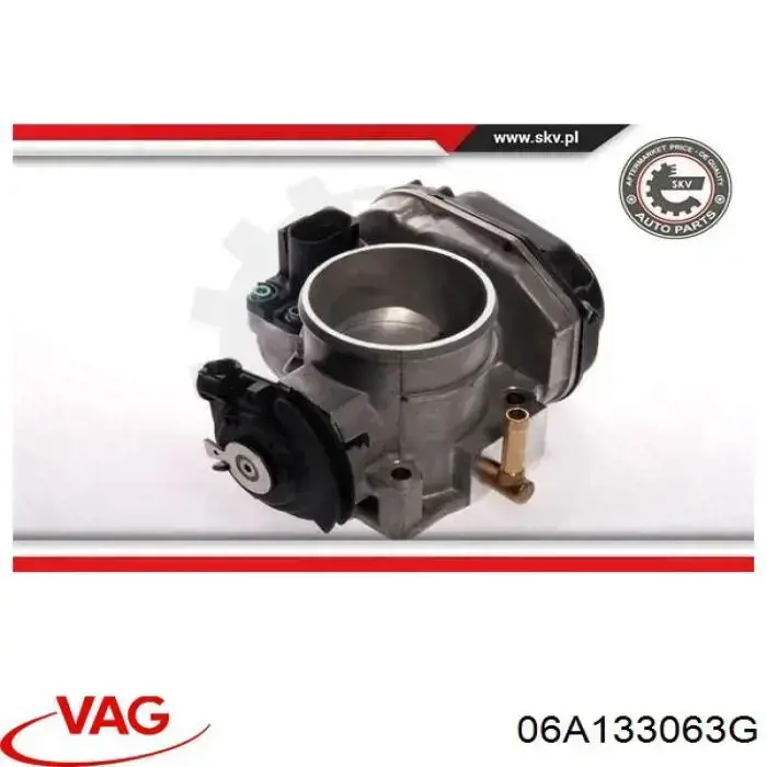 Do koszyka 06A133063G VAG Przepustnica, komplet