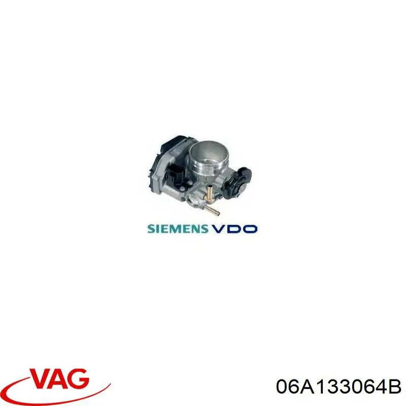 Do koszyka 06A133064B VAG Przepustnica, komplet