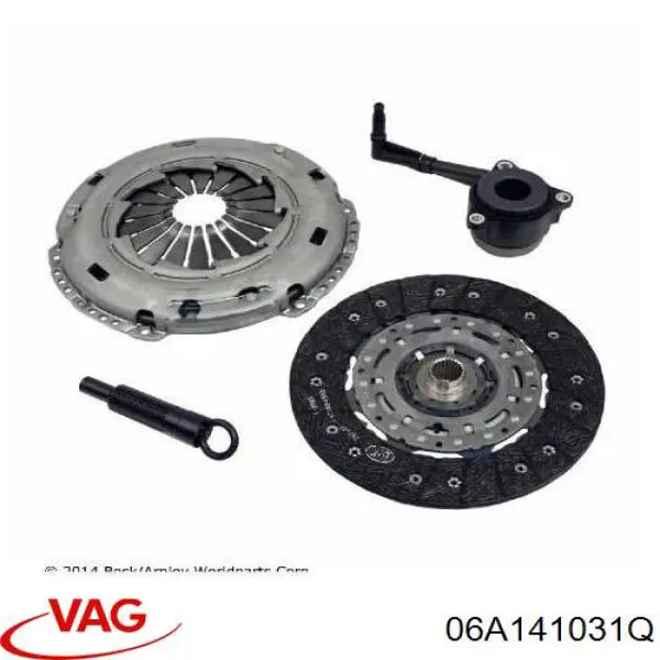 Do koszyka 06A141031Q VAG Tarcza sprzęgła