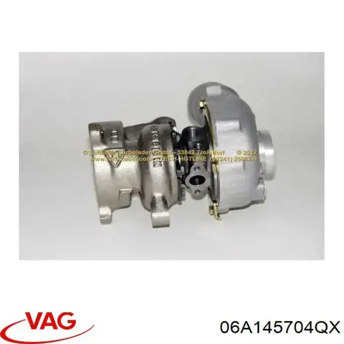 Do koszyka 06A145704QX VAG Turbina