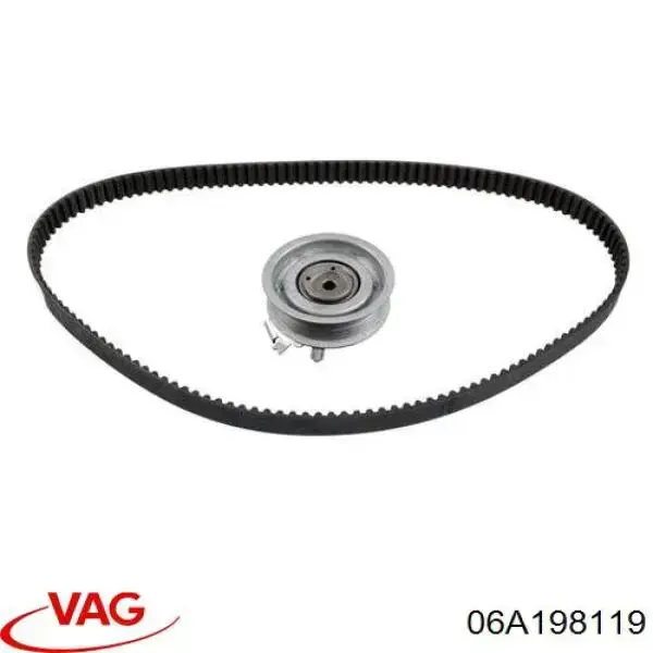 Do koszyka 06A198119 VAG Pasek rozrządu, zestaw