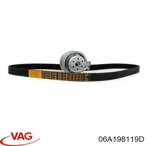 06A198119D VAG Pasek rozrządu, zestaw
