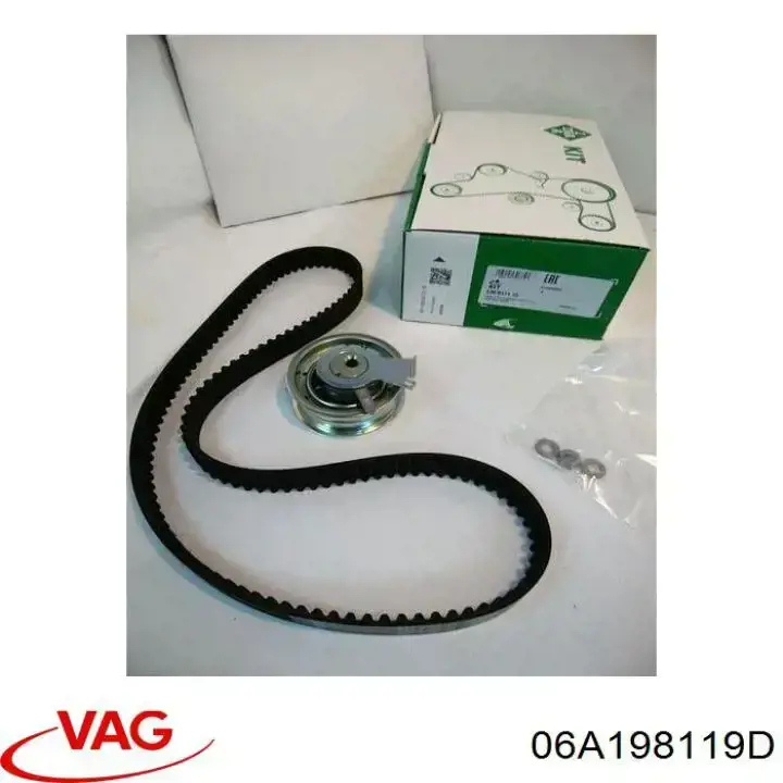 Do koszyka 06A198119D VAG Pasek rozrządu, zestaw