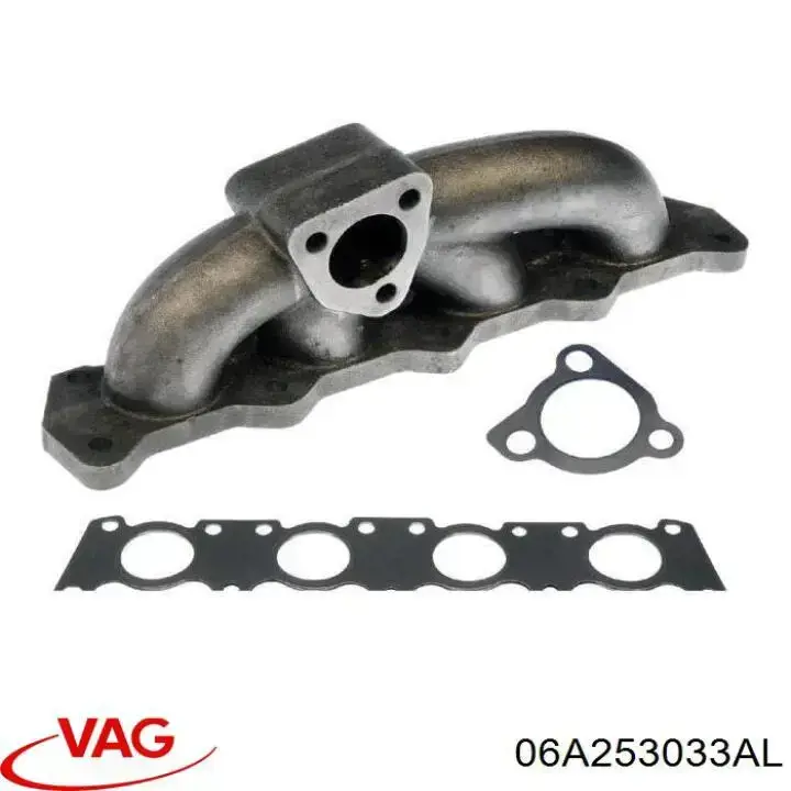 06A253033AL VAG Kolektor wydechowy