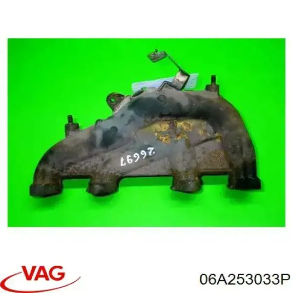 Do koszyka 06A253033P VAG Kolektor wydechowy