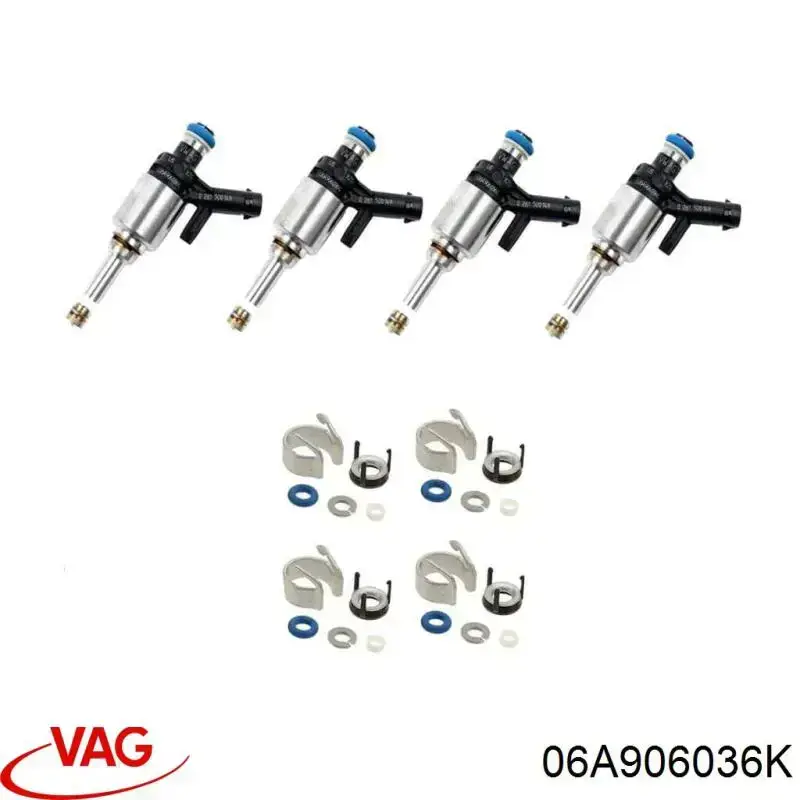 Wtryskiwacz paliwa VAG 06A906036K cena, od 56,13 USD