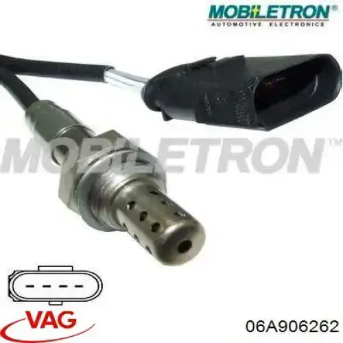 Do koszyka 06A906262 VAG Sonda lambda czujnik tlenu po katalizatorze