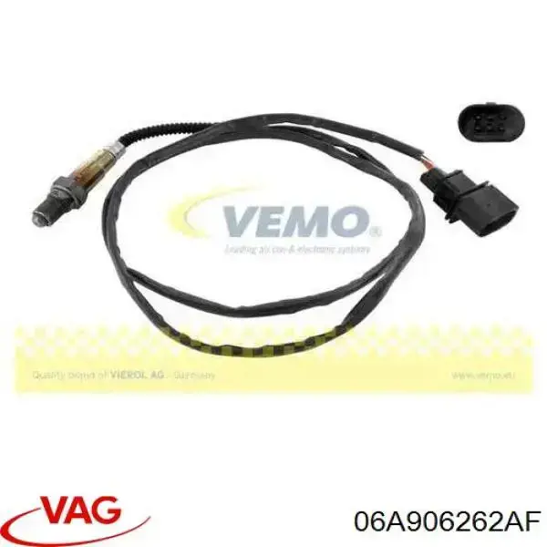 06A906262AF VAG Sonda lambda czujnik tlenu przed katalizatorem