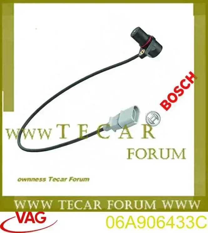 Czujnik położenia wału korbowego VAG 06A906433C cena, od 29,66 USD