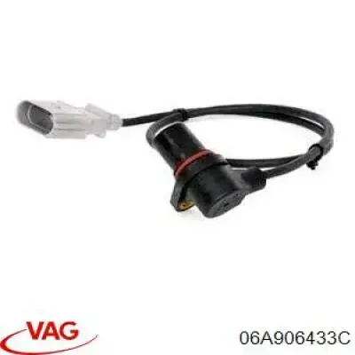 Czujnik położenia wału korbowego 06A906433C VAG