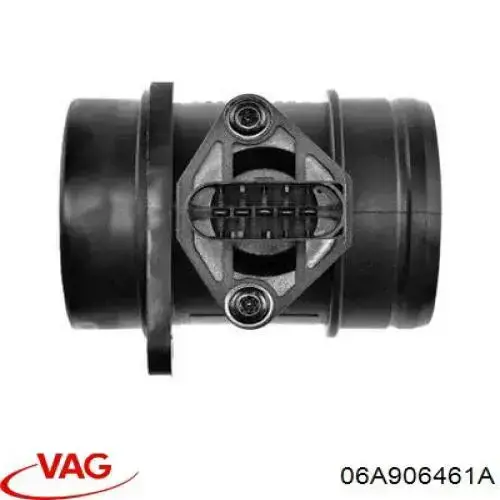 Czujnik przepływu powietrza, przepływomierz powietrza M.A.F. VAG 06A906461A cena, od 73,50 USD