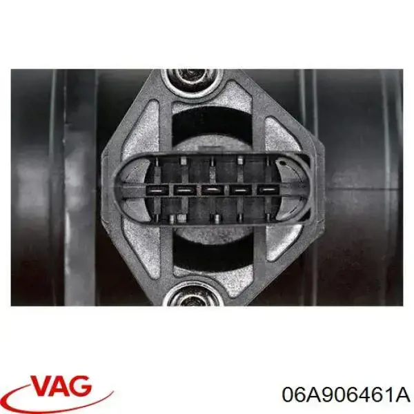 Czujnik przepływu powietrza, przepływomierz powietrza M.A.F. 06A906461A VAG