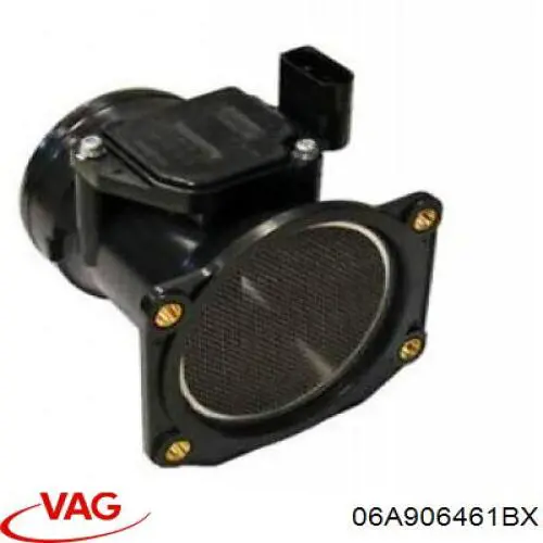 Czujnik przepływu powietrza, przepływomierz powietrza M.A.F. VAG 06A906461BX cena, od 36,24 USD
