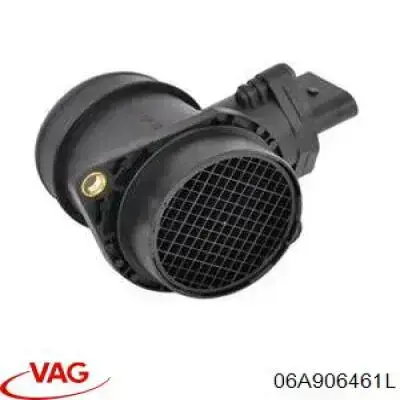 06A906461L VAG Czujnik przepływu powietrza, przepływomierz powietrza M.A.F.