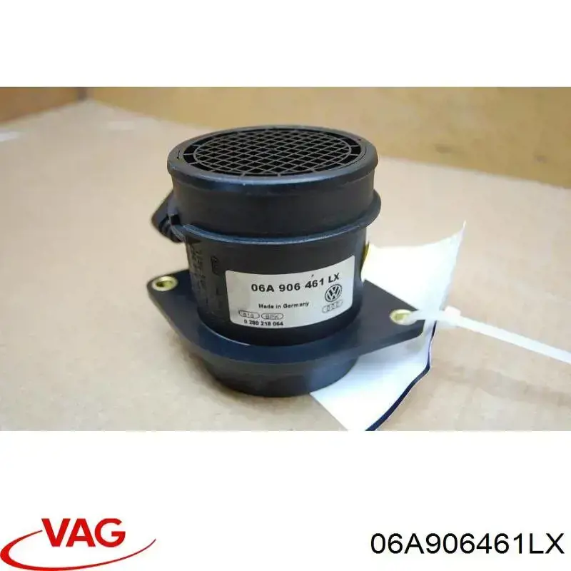 Czujnik przepływu powietrza, przepływomierz powietrza M.A.F. VAG 06A906461LX cena, od 50,82 USD