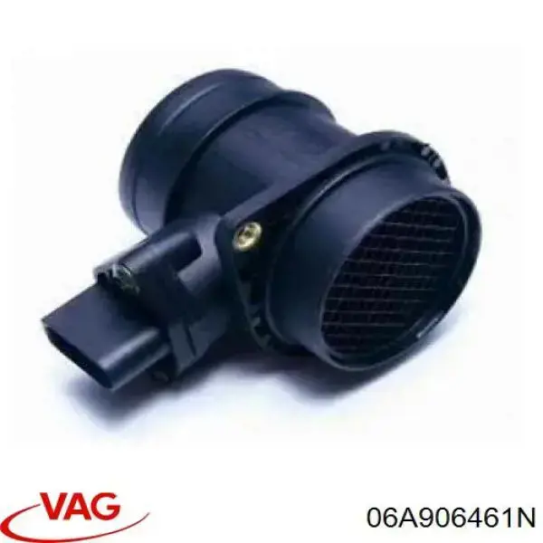 06A906461N VAG Czujnik przepływu powietrza, przepływomierz powietrza M.A.F.