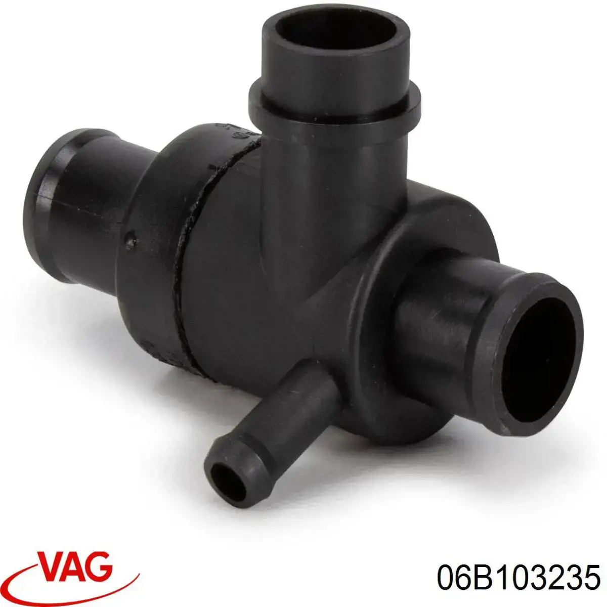 06B103235 VAG Króciec wentylacji kadłuba (separatora oleju)