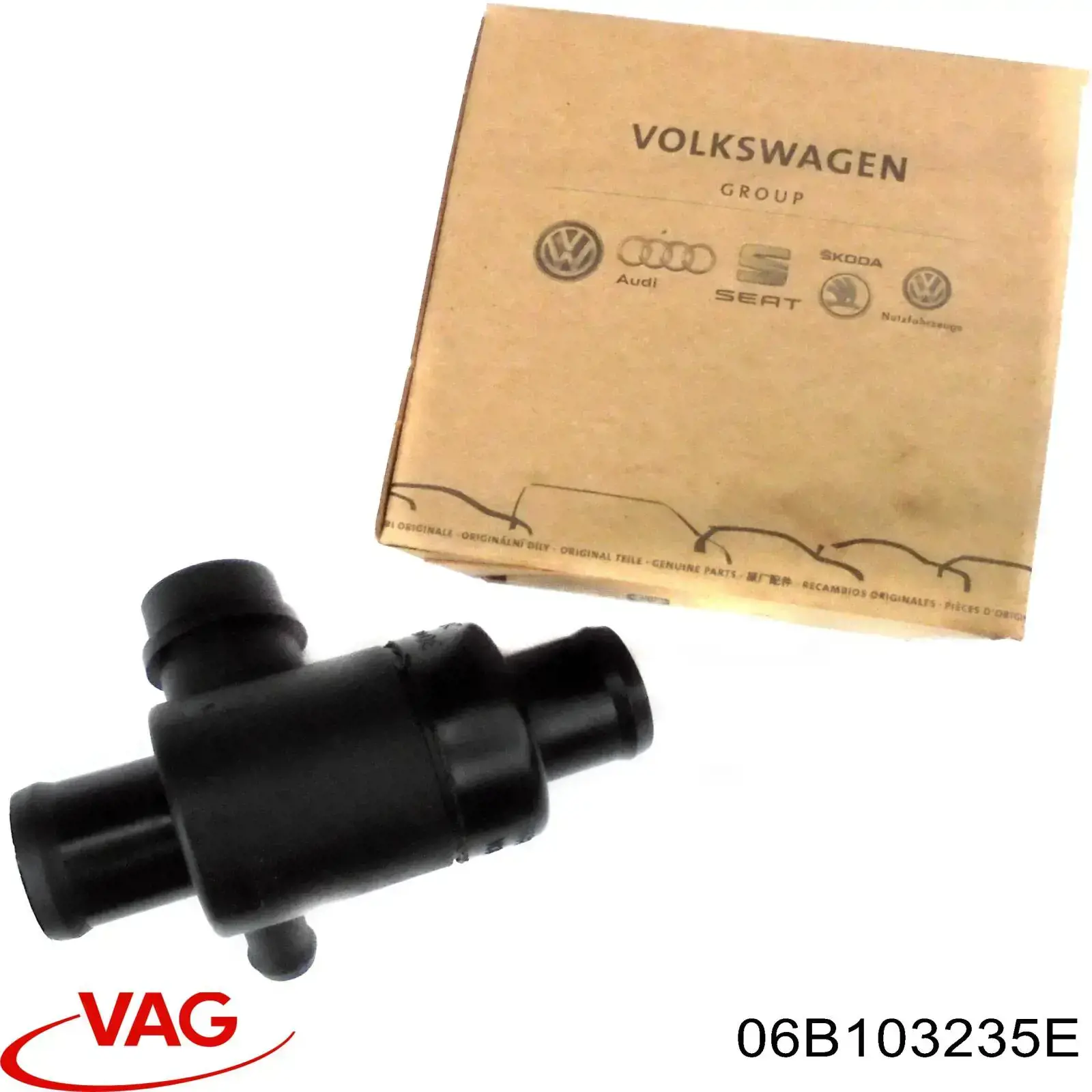 Zawór PCV odpowietrzający silnik VAG 06B103235E cena, od 66,02 USD