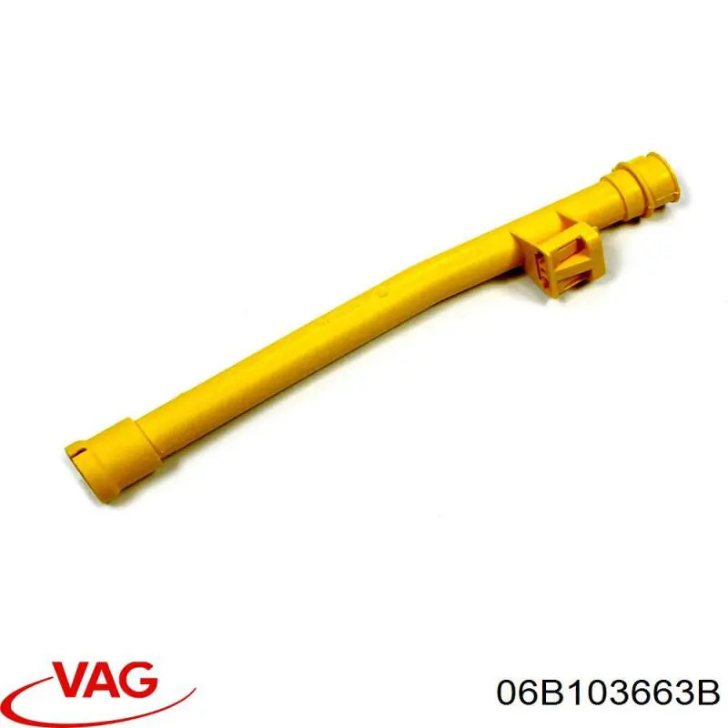 Do koszyka 06B103663B VAG Prowadnica bagneta-wskaźnika poziomu oleju w silniku