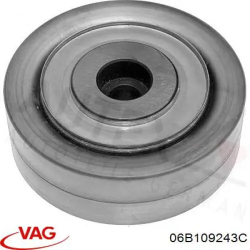 Do koszyka 06B109243C VAG Rolka napinacza paska rozrządu
