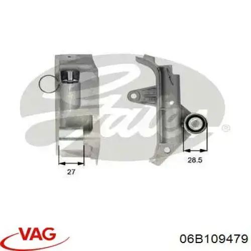 Do koszyka 06B109479 VAG Napinacz paska rozrządu