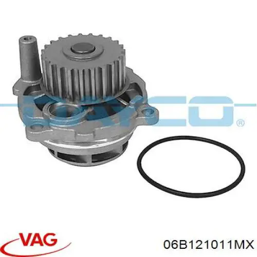 Pompa chłodząca wodna VAG 06B121011MX cena, od 32,52 USD