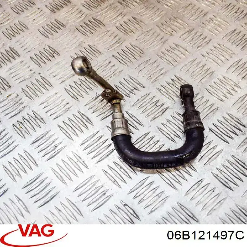 Przewód (króciec) chłodzenia turbiny cieczą, dopływ VAG 06B121497C cena, od 57,74 USD