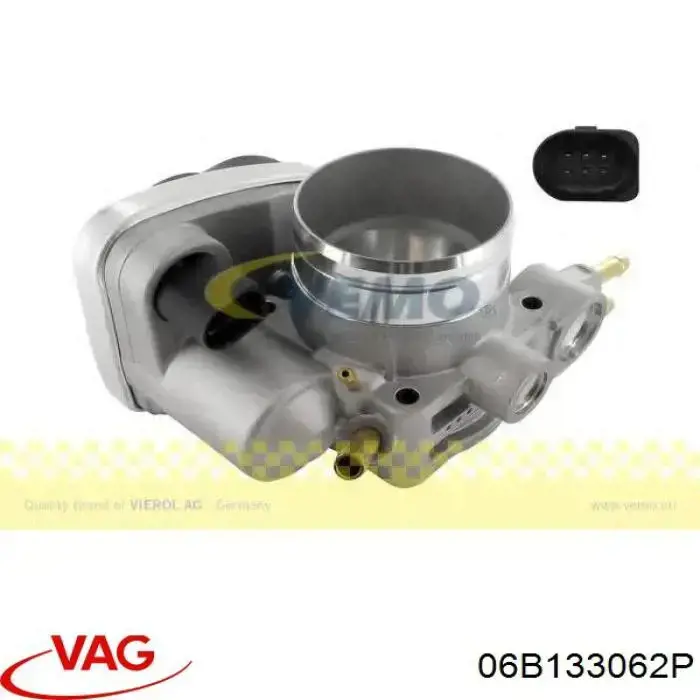 Przepustnica, komplet 06B133062P VAG