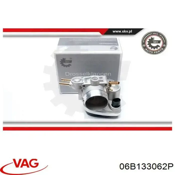 Przepustnica, komplet VAG 06B133062P cena, od 202,70 USD