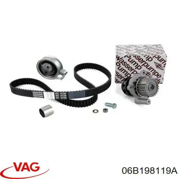 06B198119A VAG Pasek rozrządu, zestaw