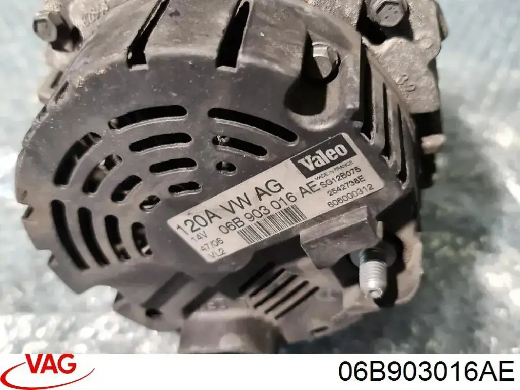 Do koszyka 06B903016AE VAG Alternator