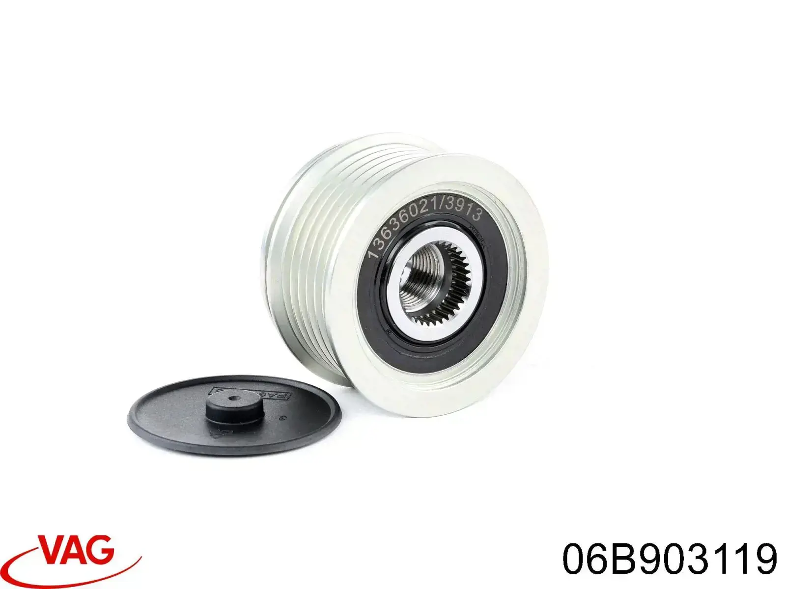 06B903119 VAG Koło pasowe alternatora