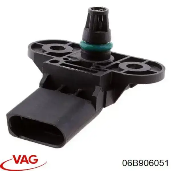 Czujnik ciśnienia w kolektorze ssącym, MAP 06B906051 VAG