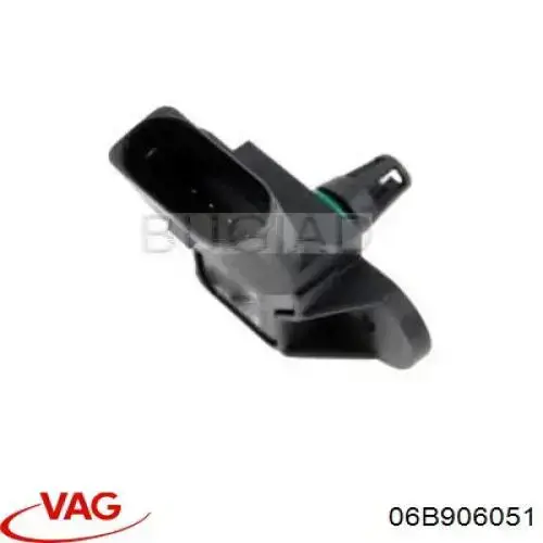 Do koszyka 06B906051 VAG Czujnik ciśnienia w kolektorze ssącym, MAP