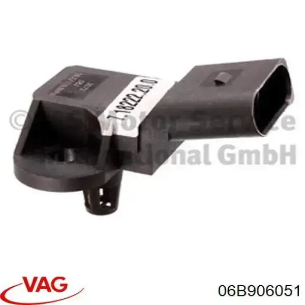 Do koszyka 06B906051 VAG Czujnik ciśnienia w kolektorze ssącym, MAP
