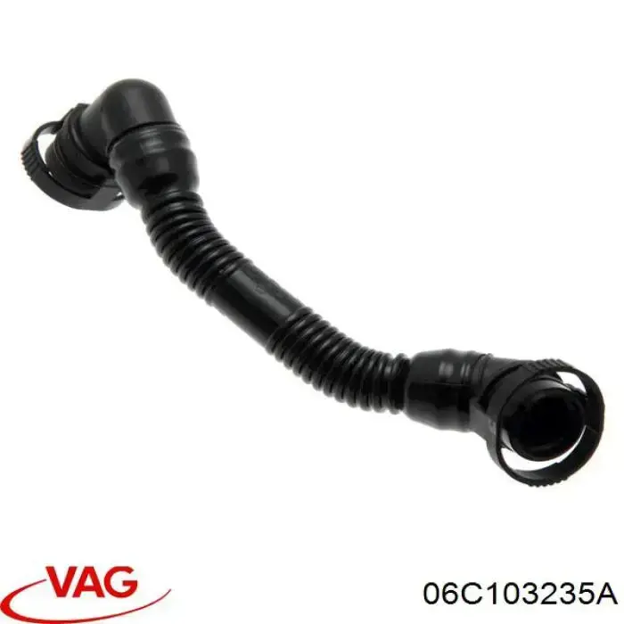 Do koszyka 06C103235A VAG Króciec wentylacji kadłuba (separatora oleju)