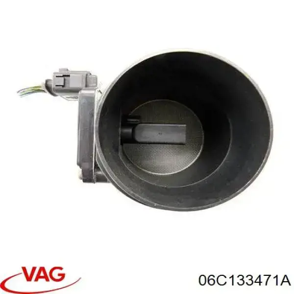 06C133471A VAG Czujnik przepływu powietrza, przepływomierz powietrza M.A.F.