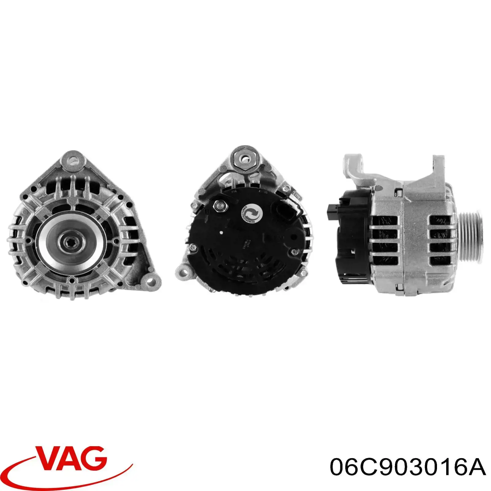 Do koszyka 06C903016A VAG Alternator