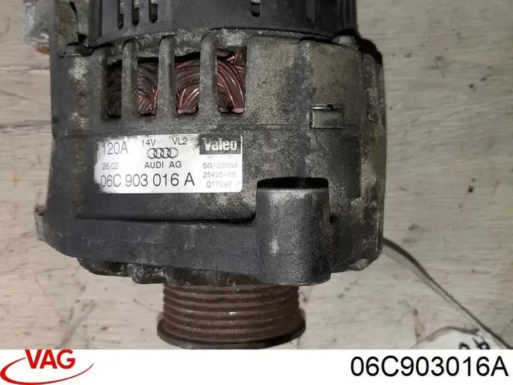 Do koszyka 06C903016A VAG Alternator