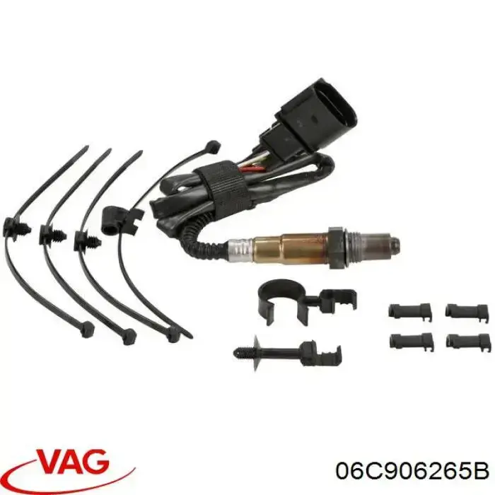 Do koszyka 06C906265B VAG Sonda lambda czujnik tlenu przed katalizatorem