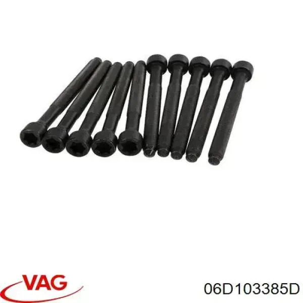 Śruba głowicy cylindrów VAG 06D103385D cena, od 8,94 USD