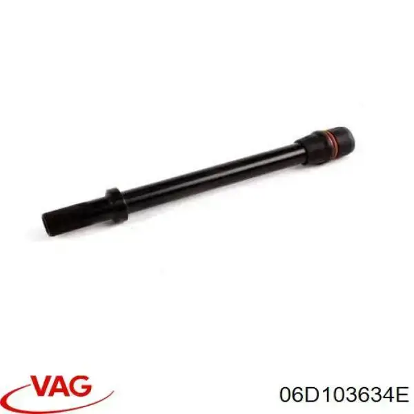 Do koszyka 06A103634 VAG Prowadnica bagneta-wskaźnika poziomu oleju w silniku
